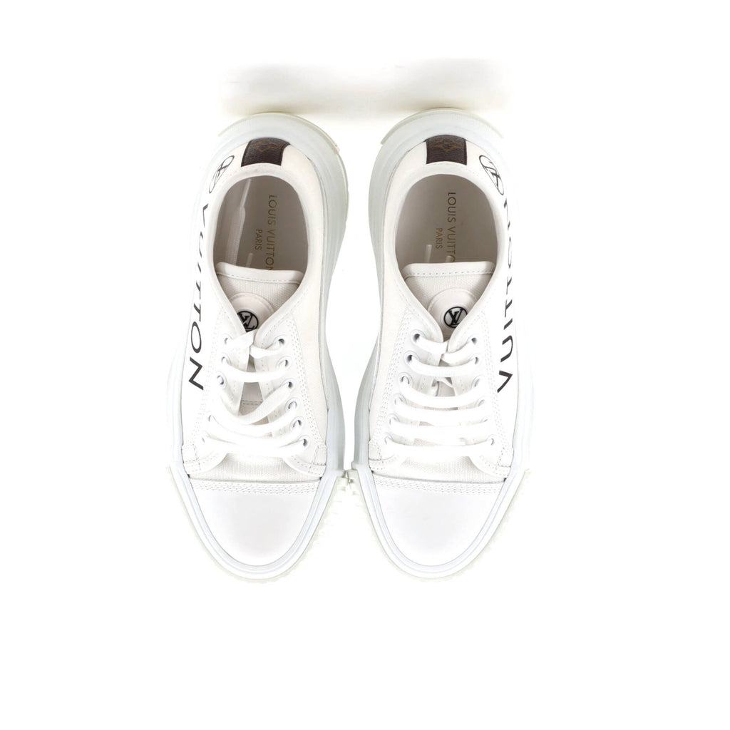 Women's LV Squad Sneakers Printed Canvas