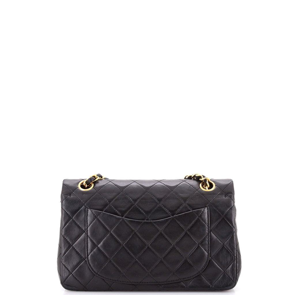 Vintage Classic Double Flap Bag Quilted Lambskin Medium