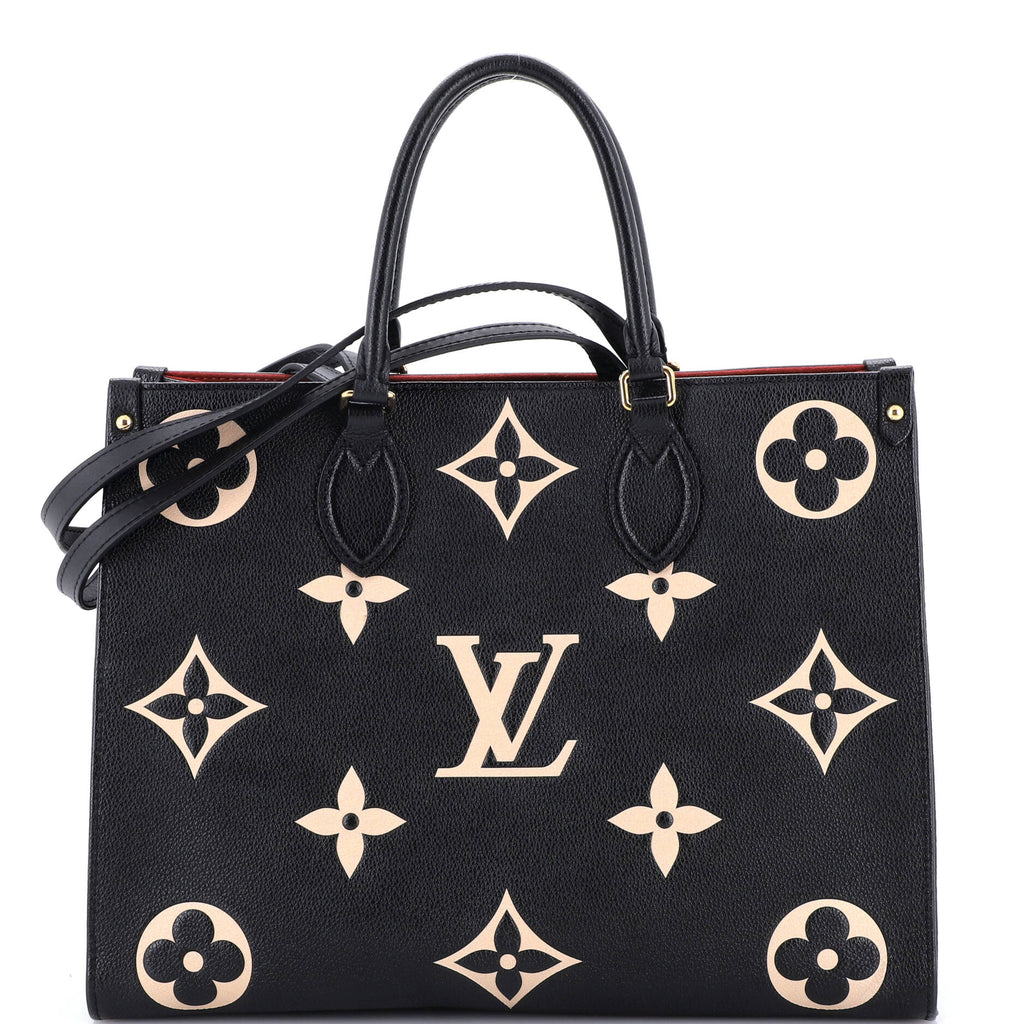 OnTheGo Tote Bicolor Monogram Empreinte Giant MM