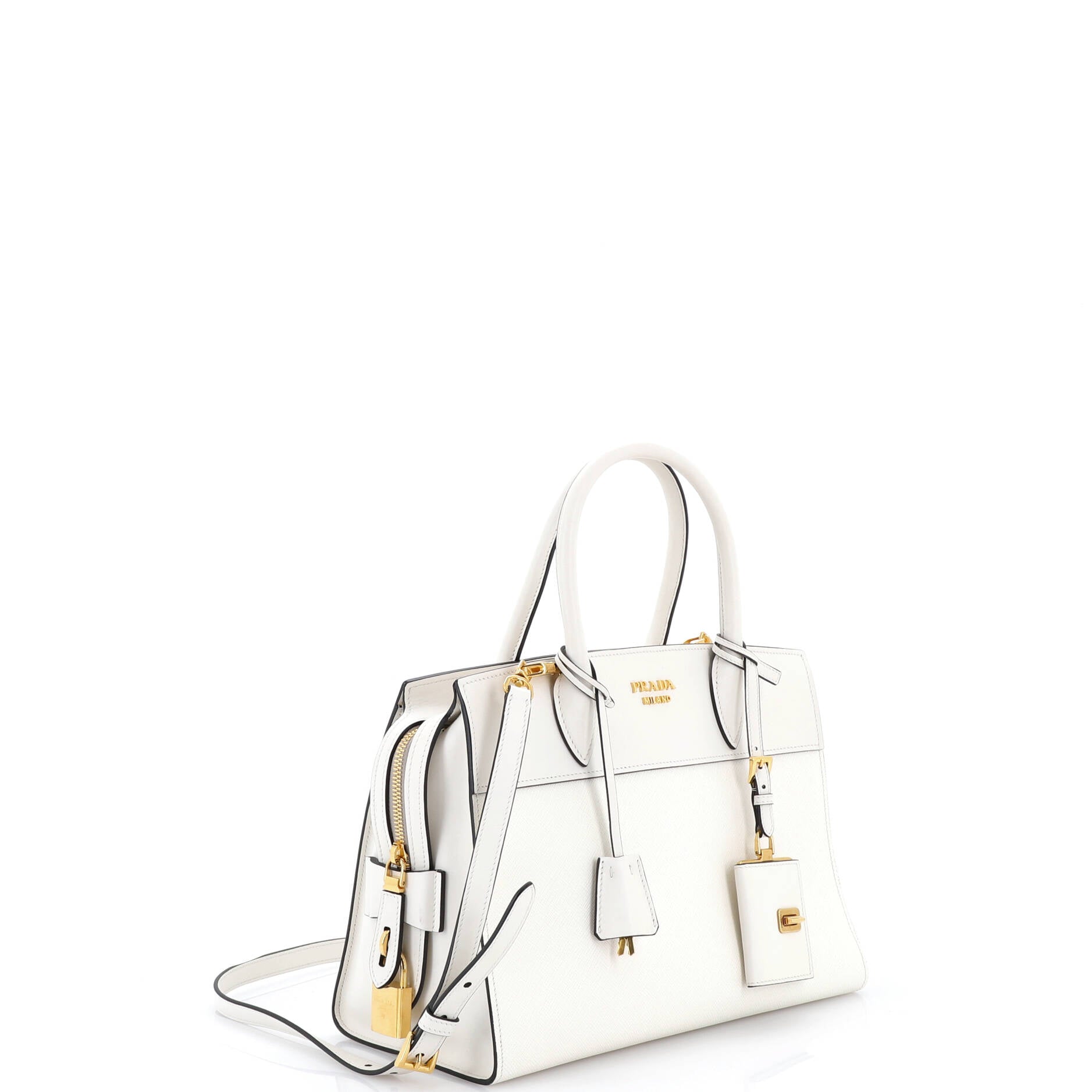 Esplanade Tote Saffiano with City Calf Medium