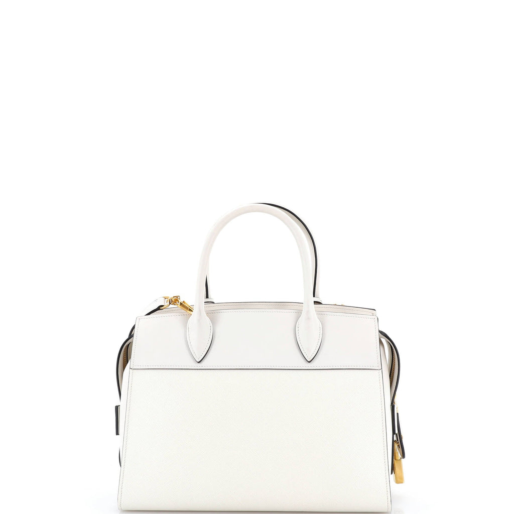 Esplanade Tote Saffiano with City Calf Medium