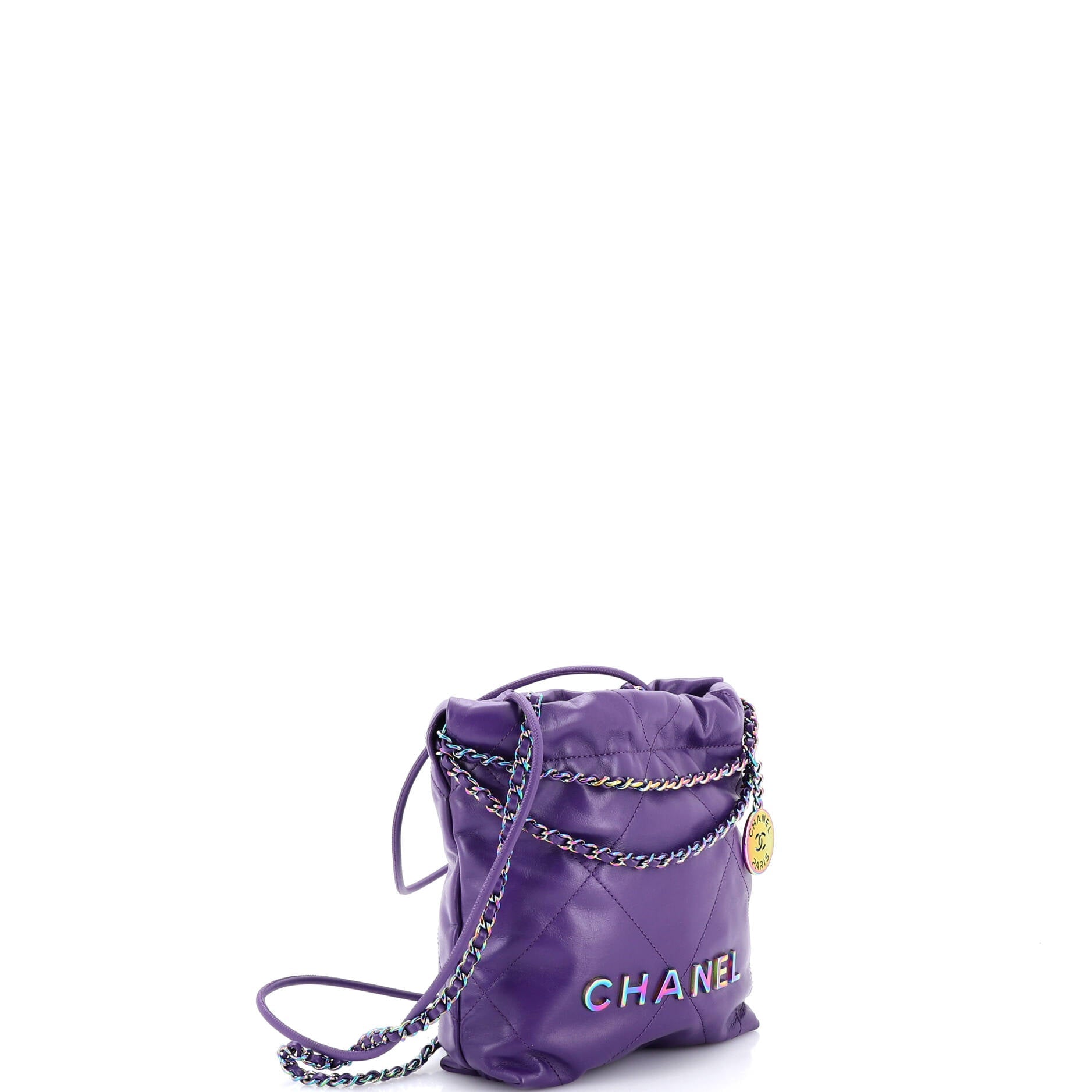22 Chain Hobo Quilted Calfskin Mini