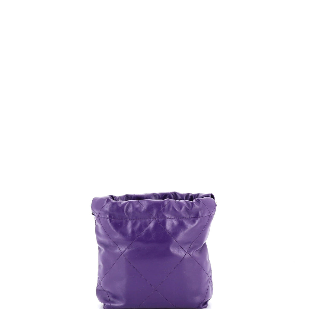 22 Chain Hobo Quilted Calfskin Mini