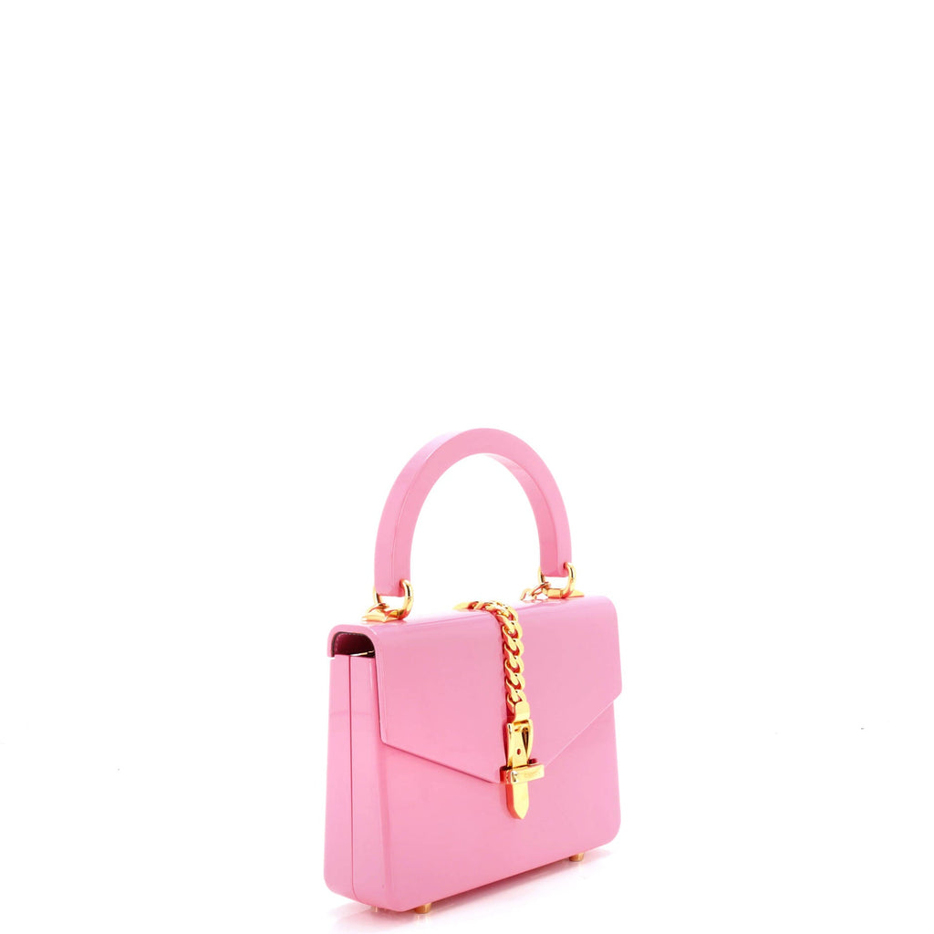 Sylvie 1969 Top Handle Bag Plexiglass Mini