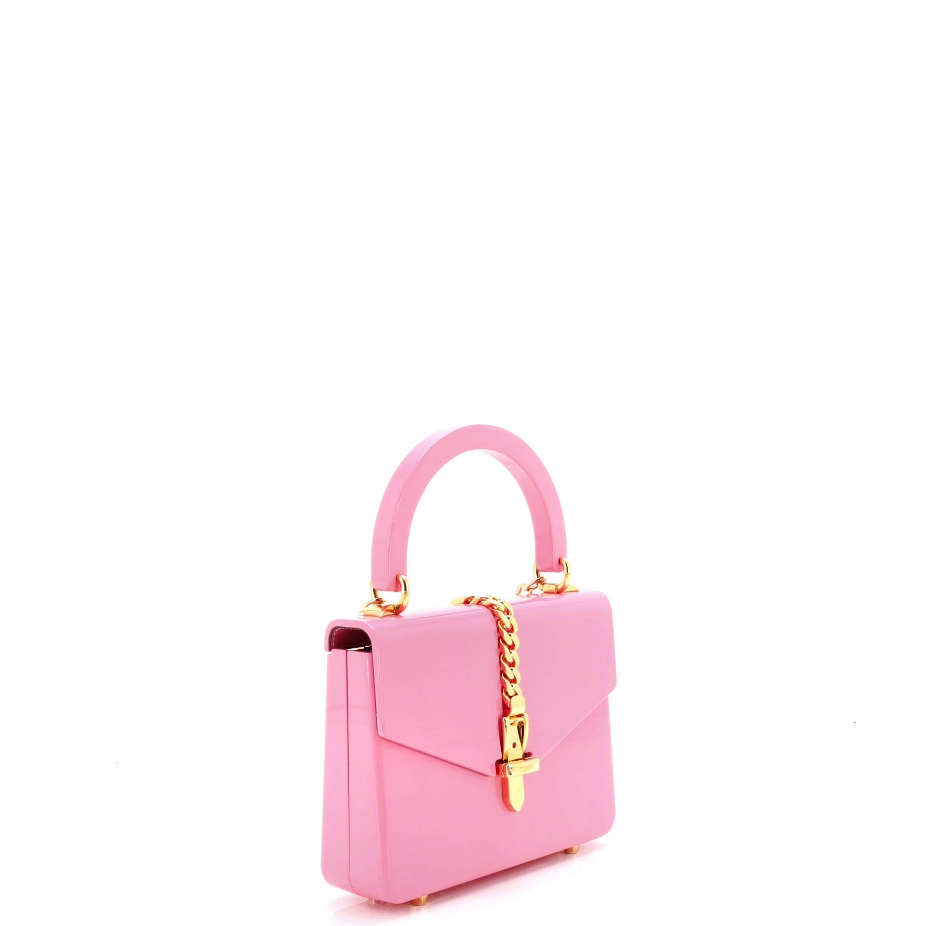 Sylvie 1969 Top Handle Bag Plexiglass Mini