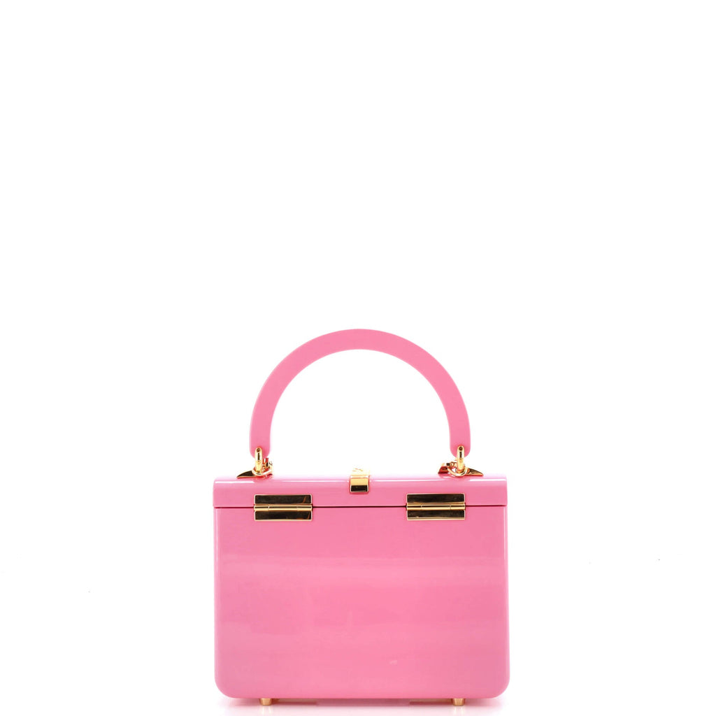 Sylvie 1969 Top Handle Bag Plexiglass Mini