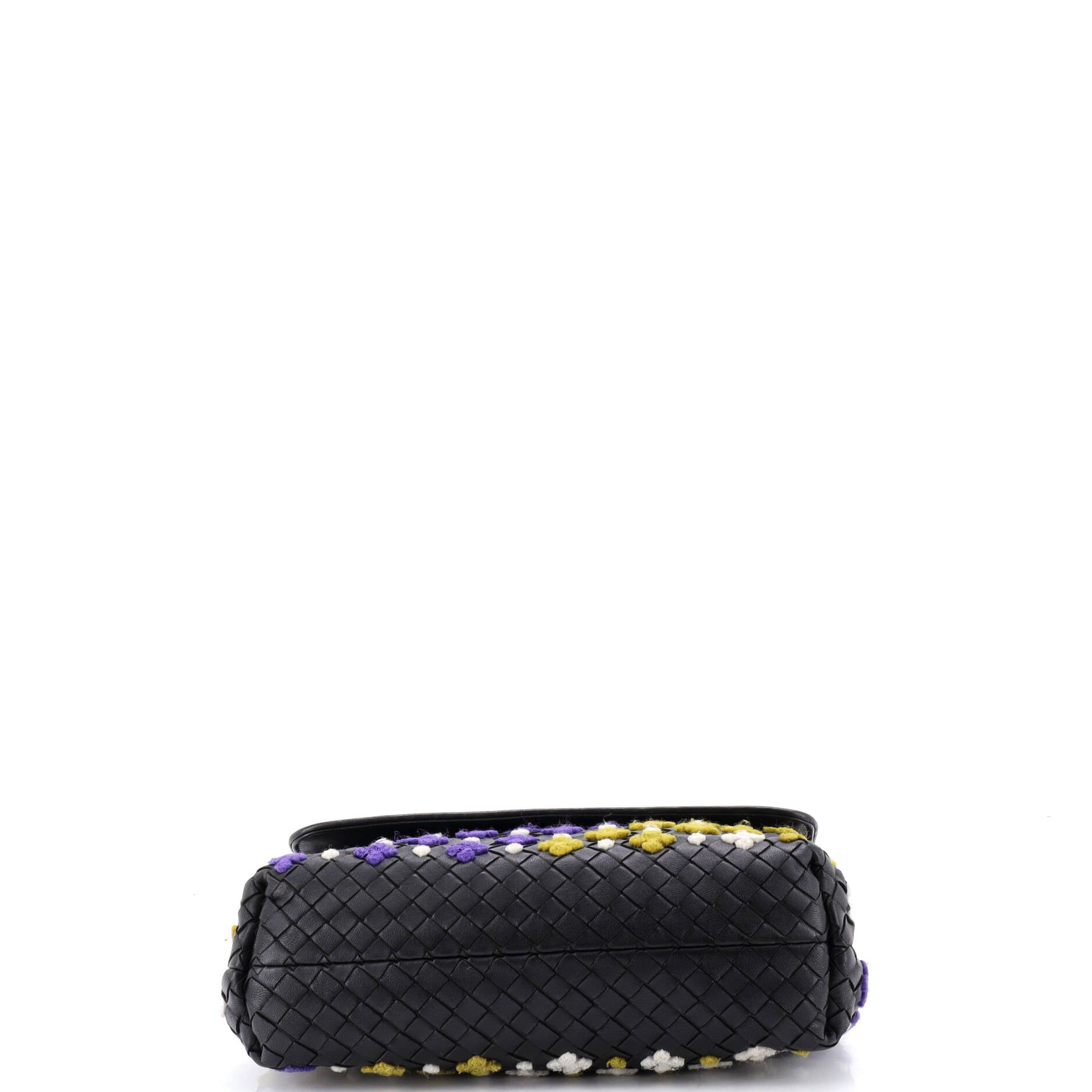 Olimpia Crossbody Bag Embroidered Intrecciato Nappa Small