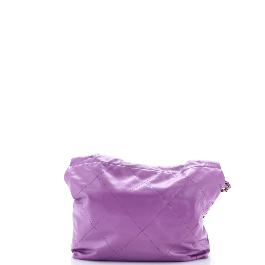 22 Chain Hobo Quilted Calfskin Small