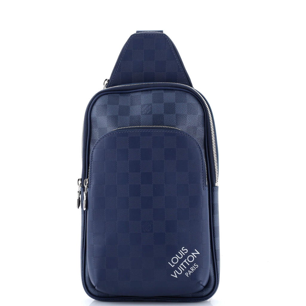 Avenue Sling Bag NM Damier Graphite and Damier Infini Leather
