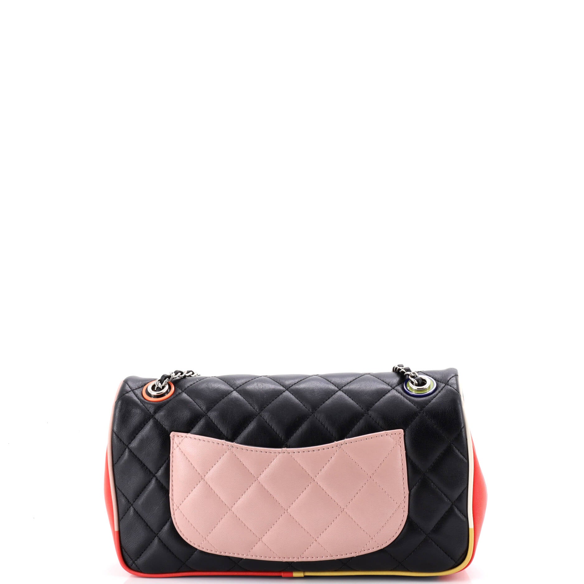 Cuba Color Flap Bag Quilted Lambskin Medium