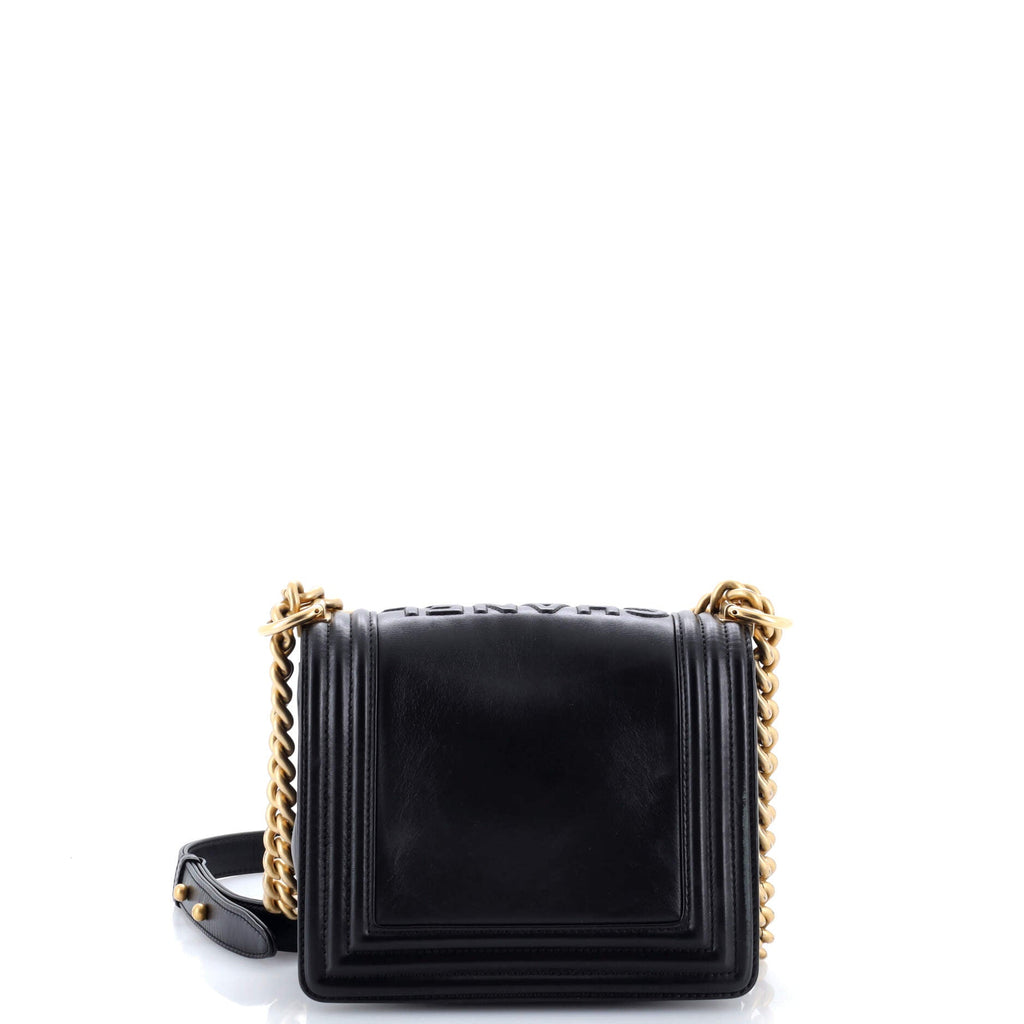 Reverso Square Boy Flap Bag Calfskin Small