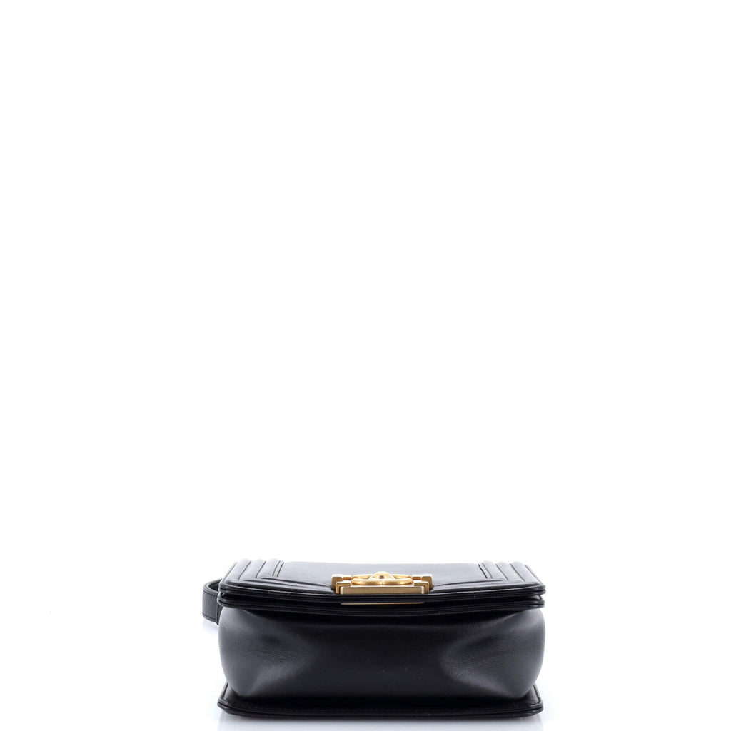 Reverso Square Boy Flap Bag Calfskin Small