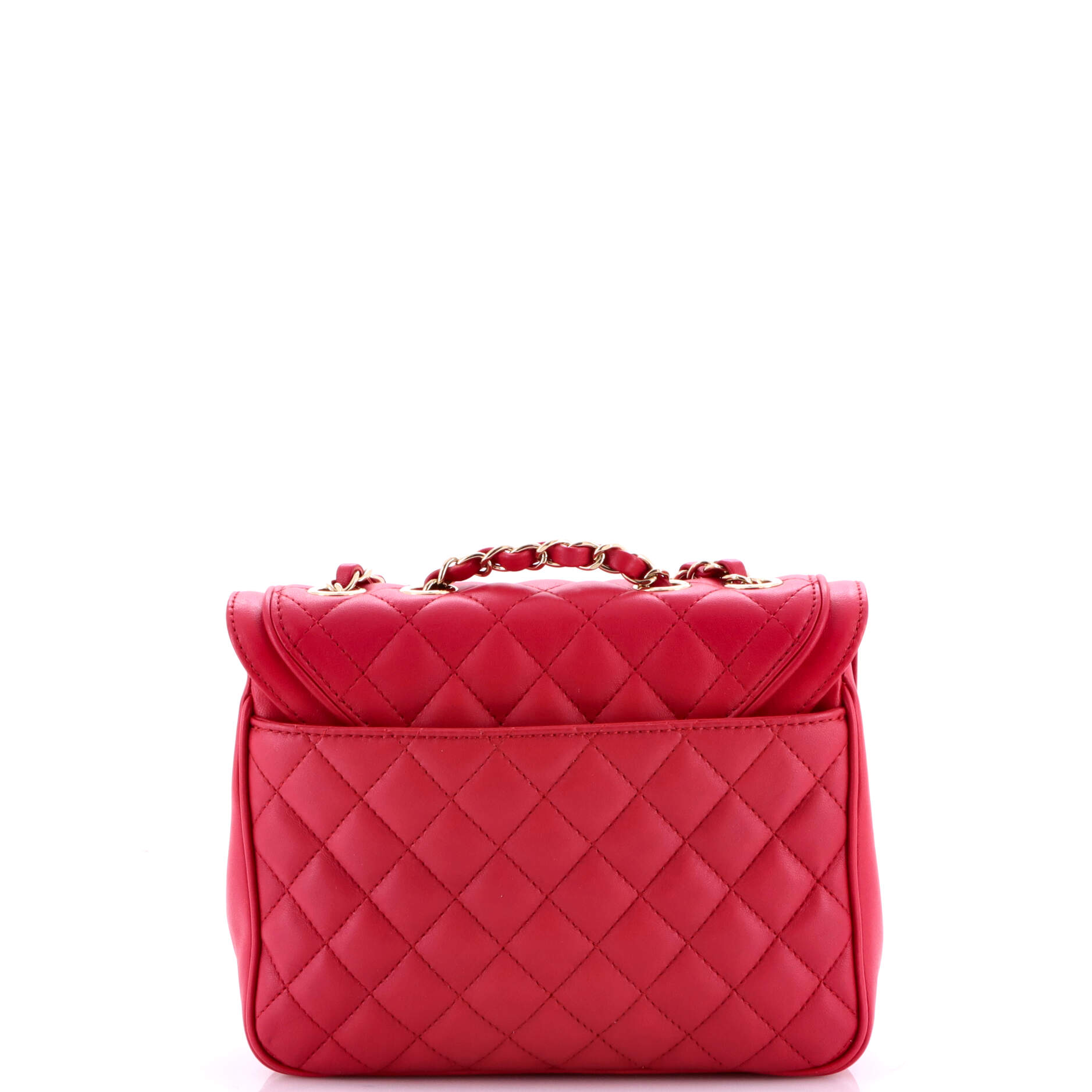 Lovely Day Square Flap Bag Quilted Lambskin Medium