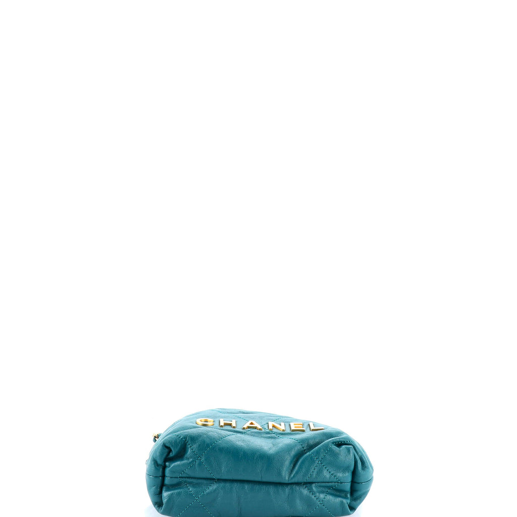 22 Chain Hobo Quilted Calfskin Mini