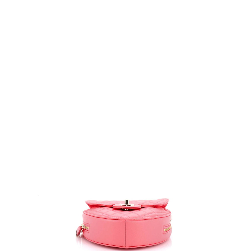CC in Love Heart Bag Quilted Lambskin