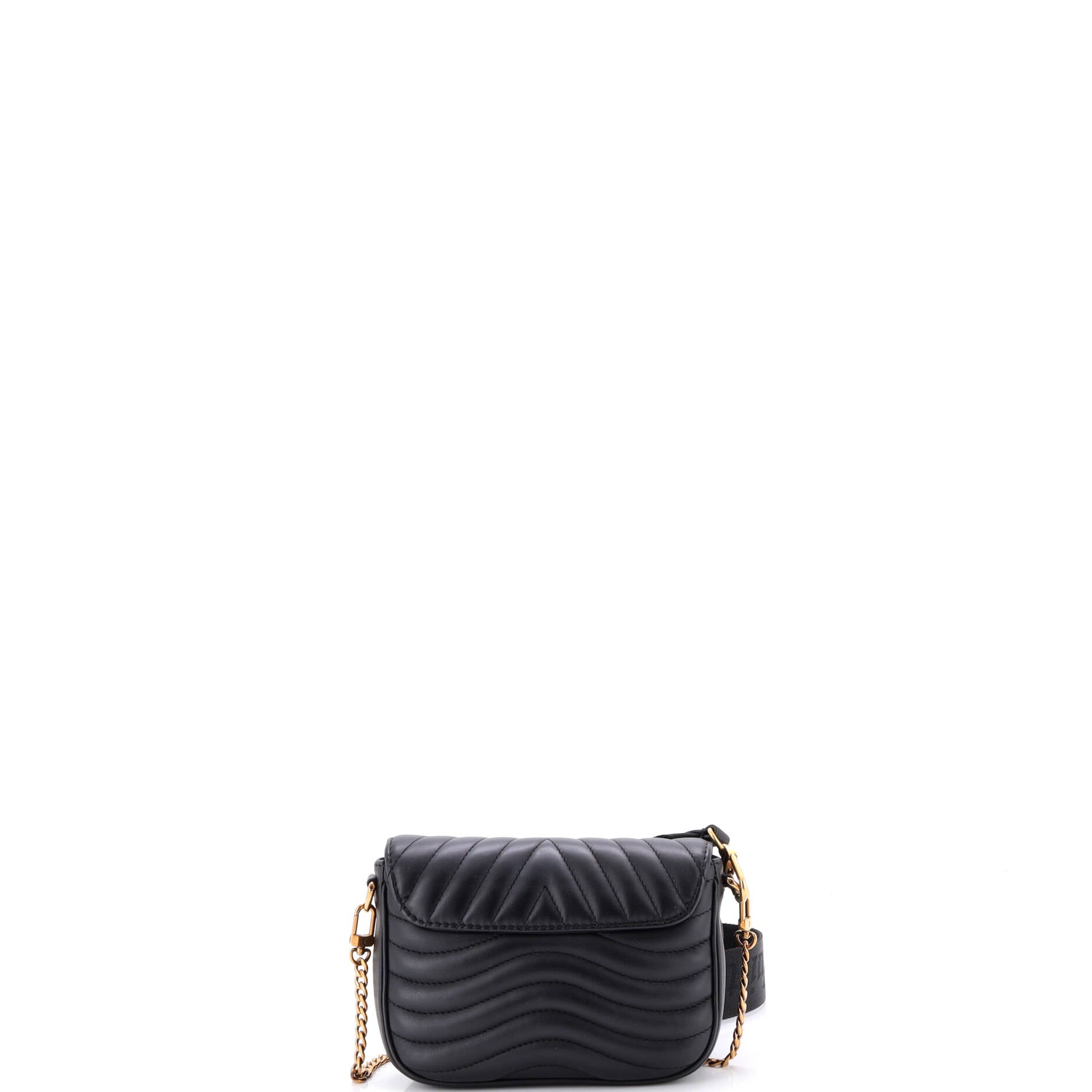 New Wave Multi Pochette Quilted Leather