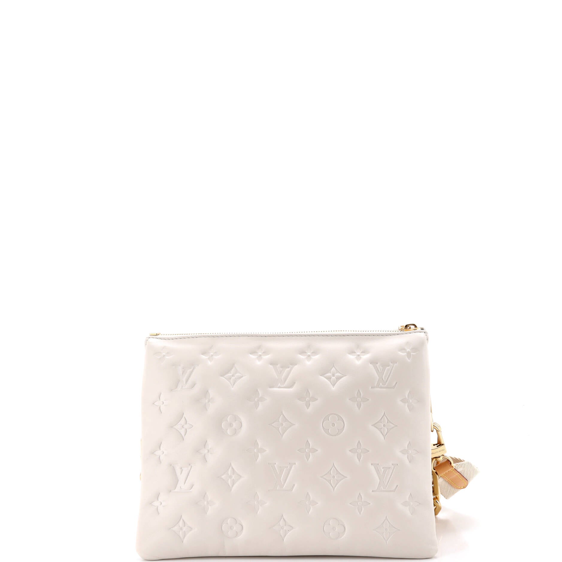 Coussin Bag Monogram Embossed Lambskin PM