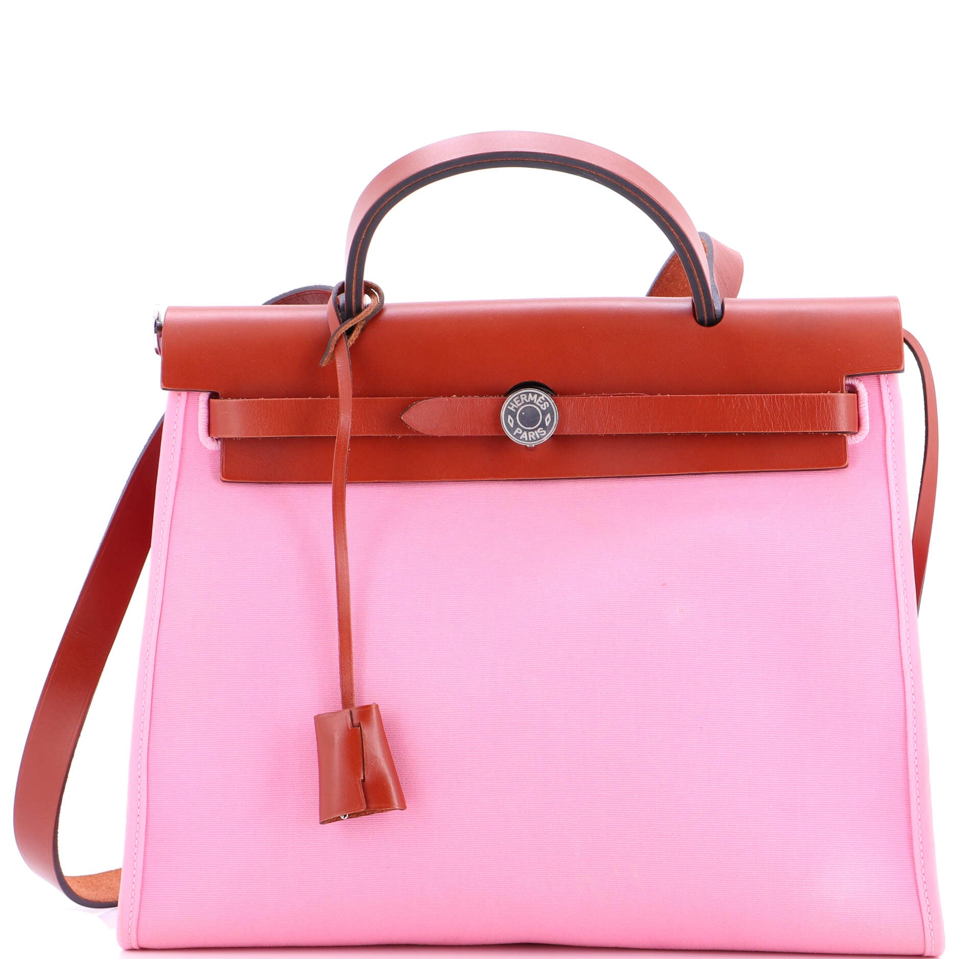 Herbag Zip Leather and Toile 31