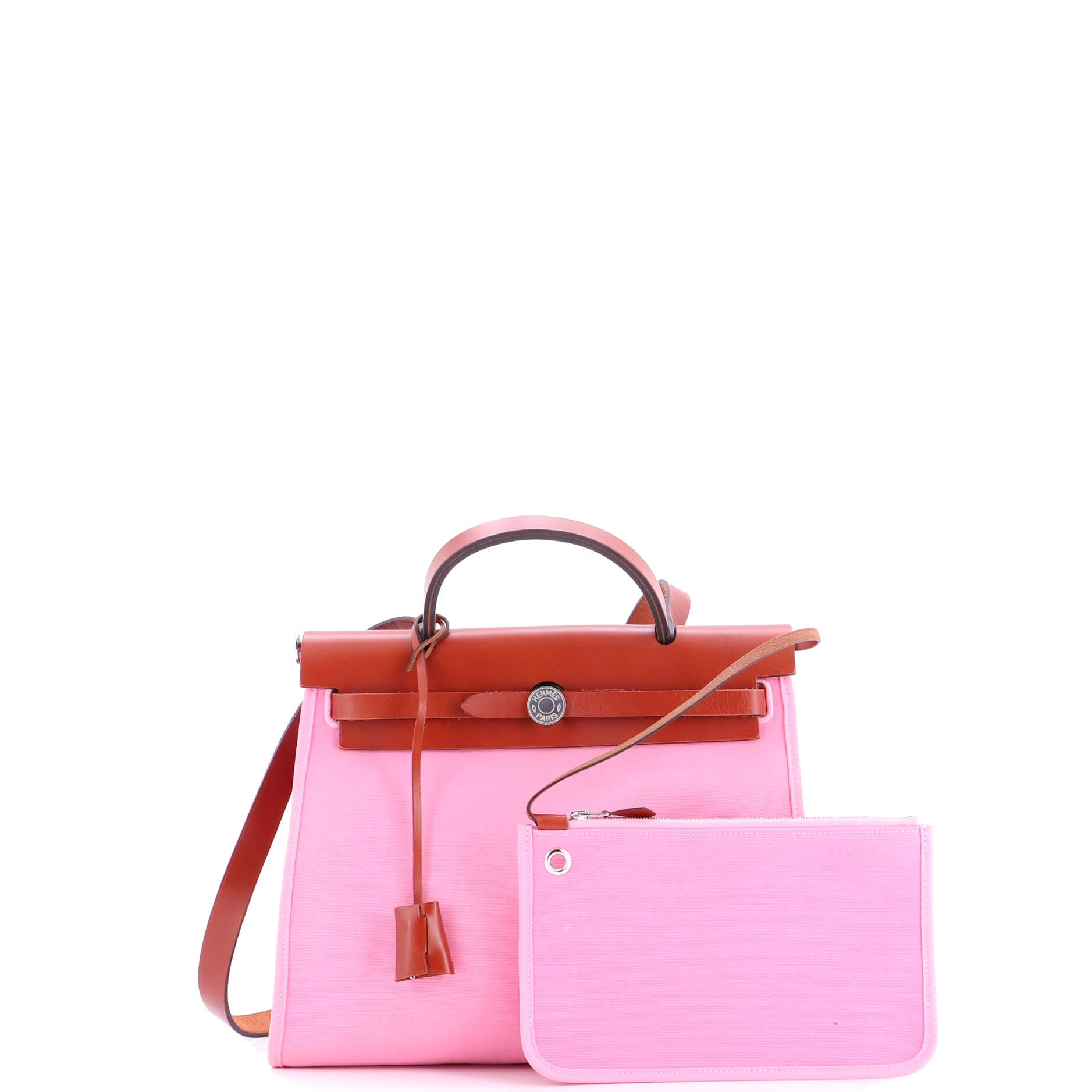 Herbag Zip Leather and Toile 31