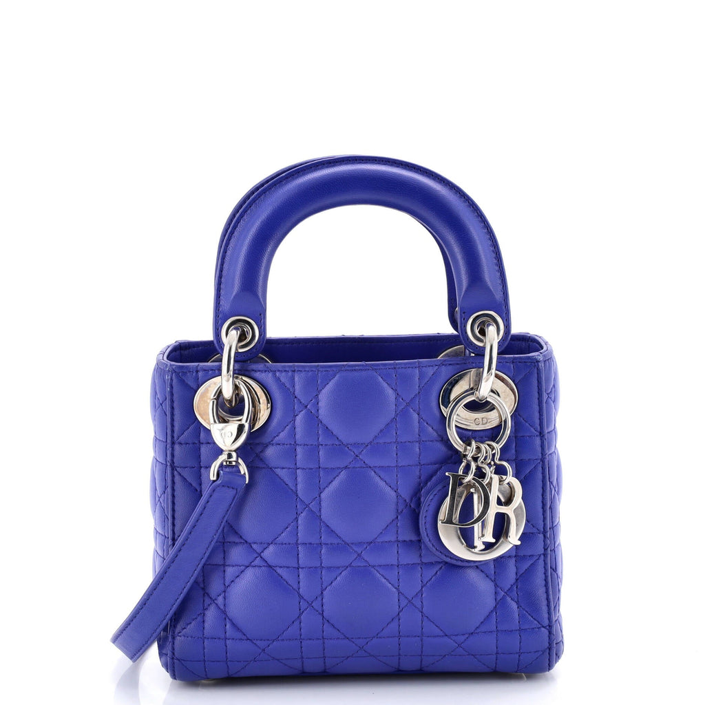 Lady Dior Bag Cannage Quilt Lambskin Mini