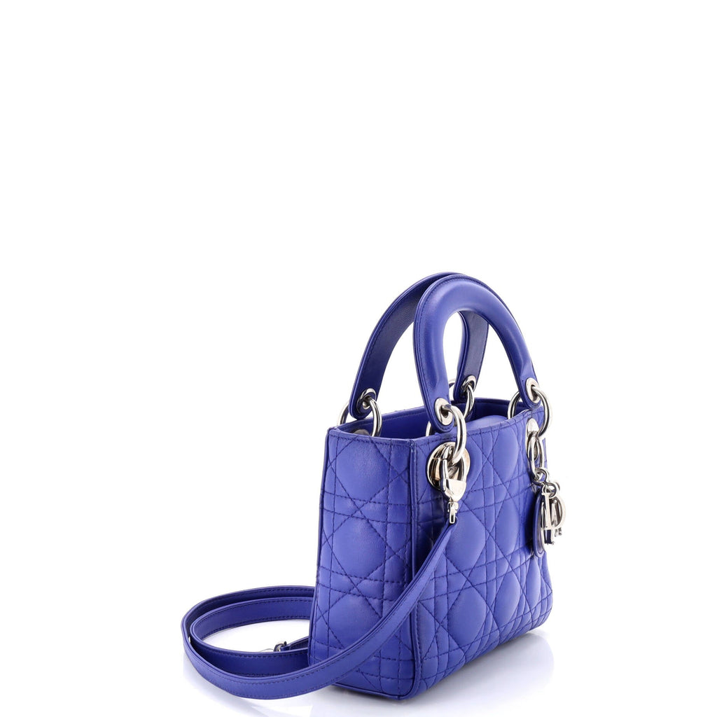 Lady Dior Bag Cannage Quilt Lambskin Mini