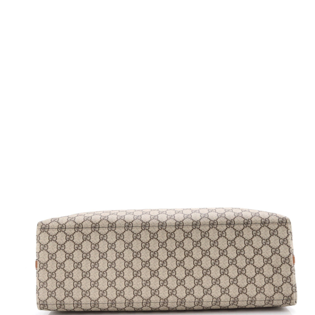 Emblem Tote GG Coated Canvas Large