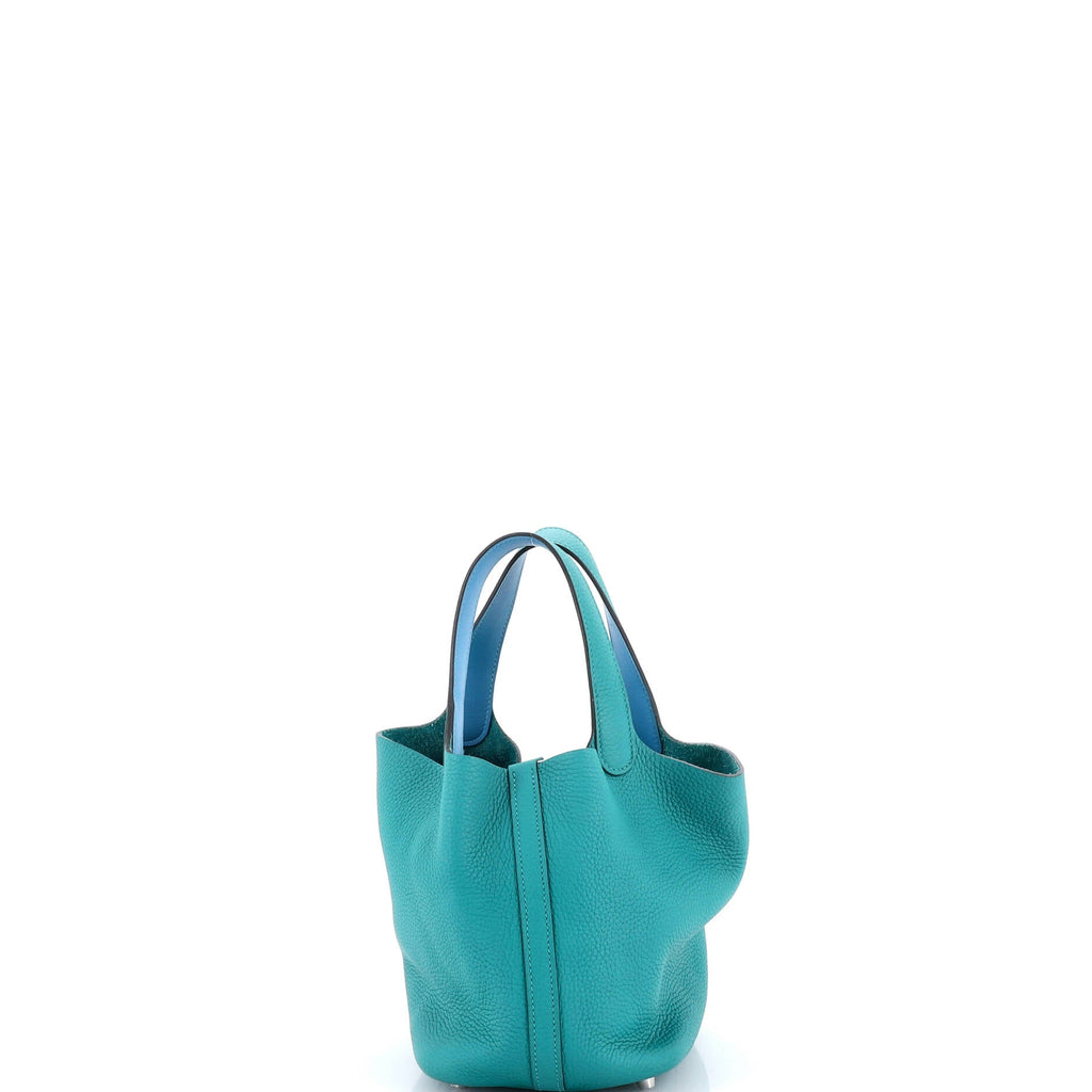 Eclat Picotin Lock Bag Clemence with Swift PM