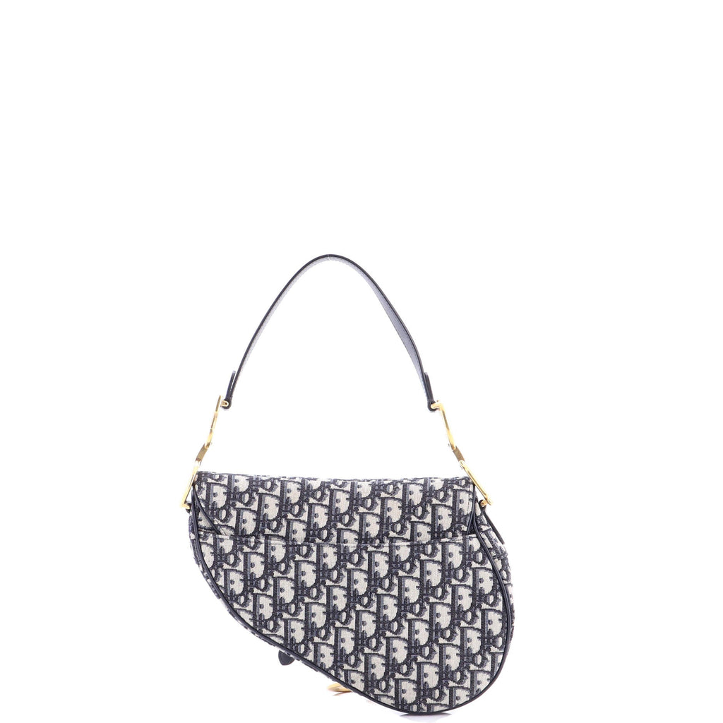 Saddle Handbag Oblique Canvas Medium