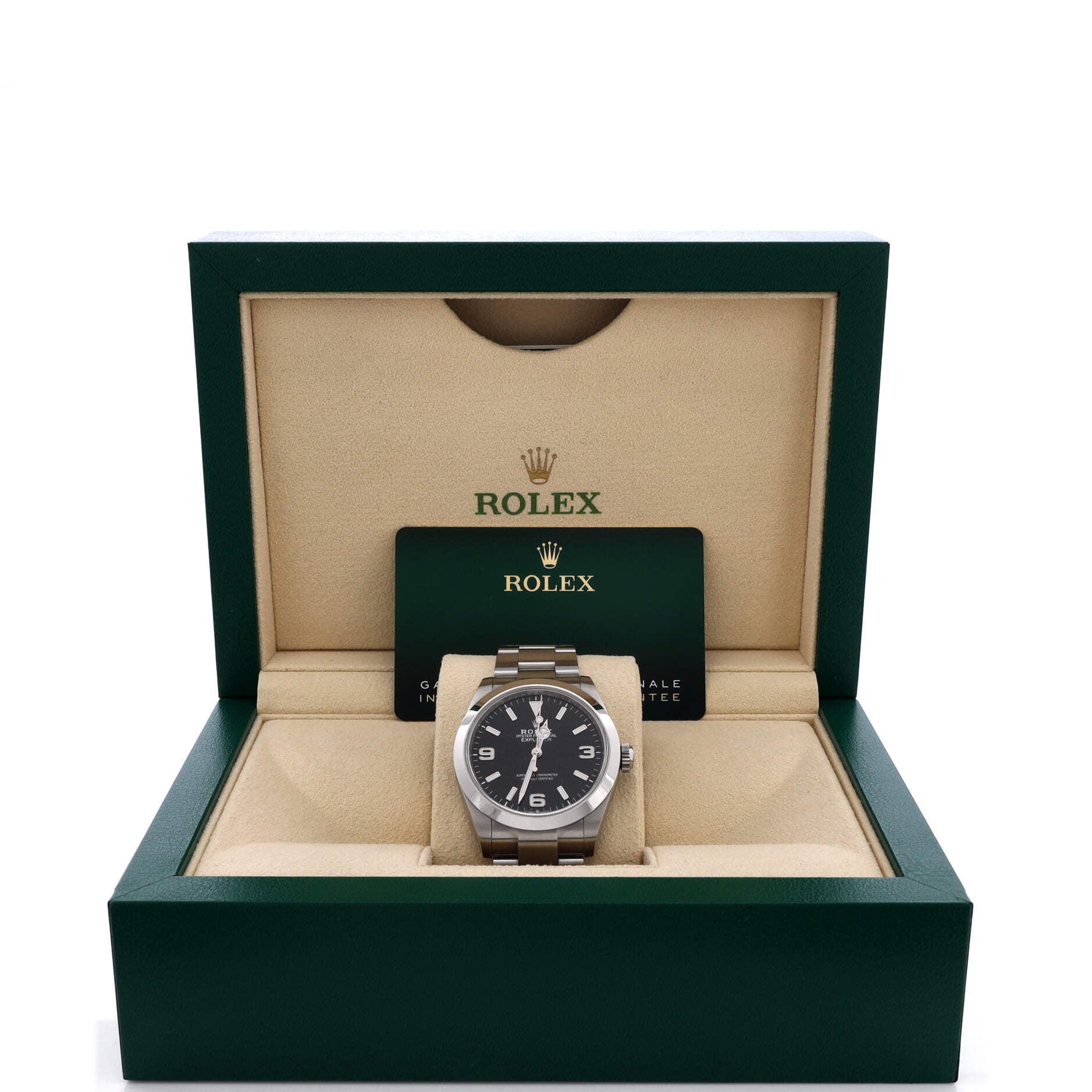 Oyster Perpetual Explorer Automatic Watch Stainless Steel 40