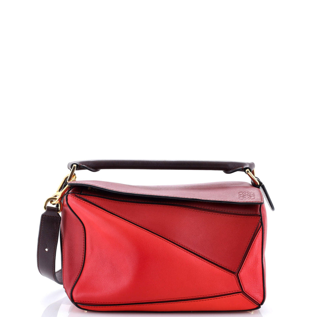 Puzzle Bag Leather Small