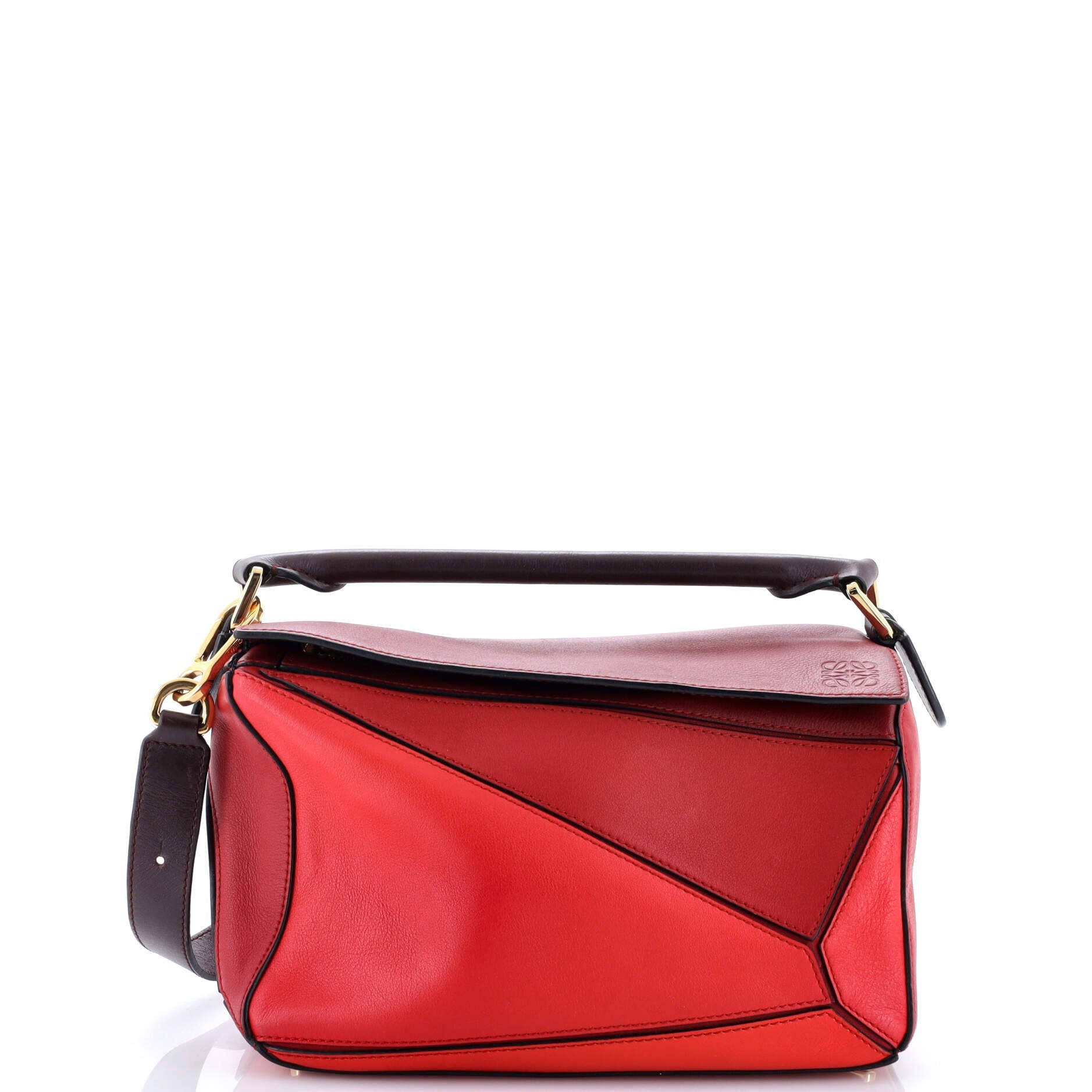 Puzzle Bag Leather Small