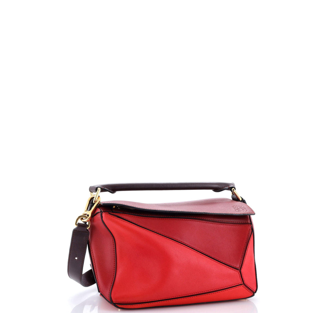Puzzle Bag Leather Small