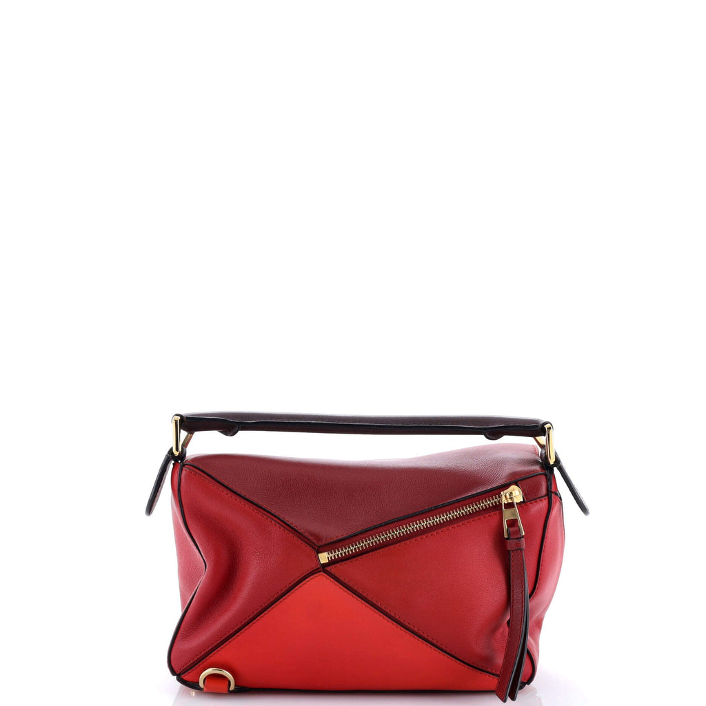 Puzzle Bag Leather Small