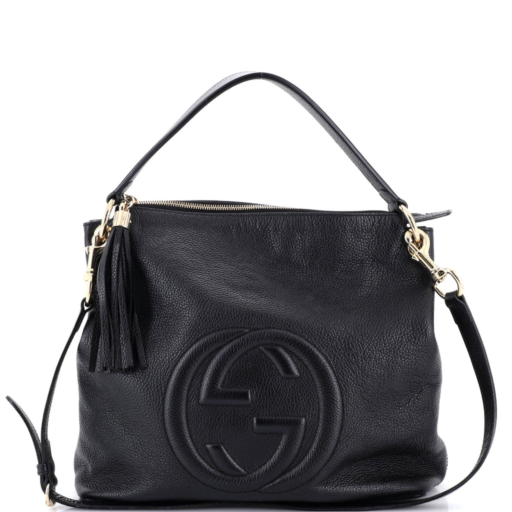 Soho Convertible Hobo Leather Large