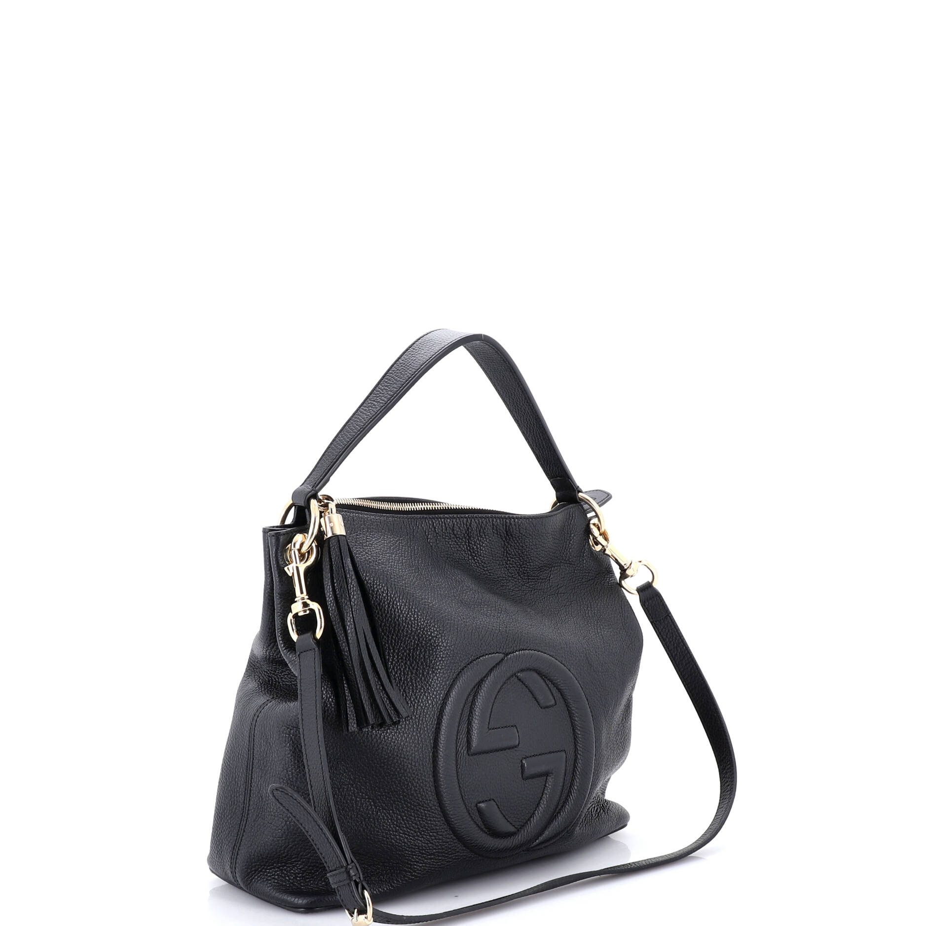 Soho Convertible Hobo Leather Large