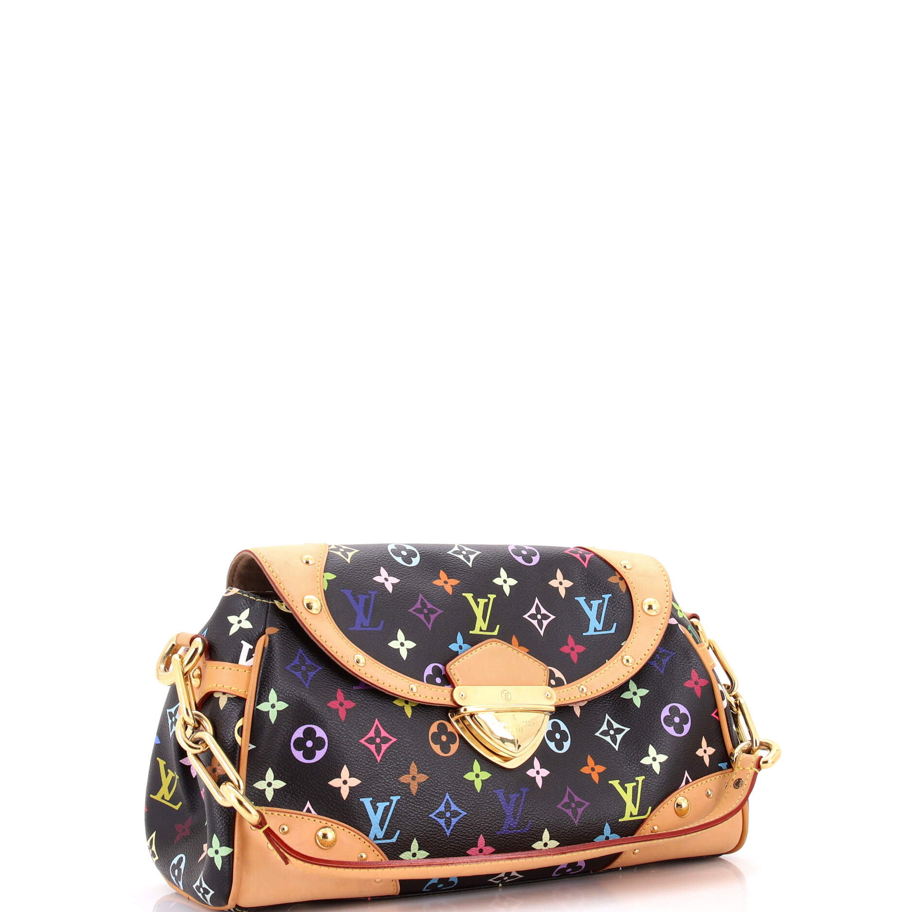 Beverly Handbag Monogram Multicolor MM