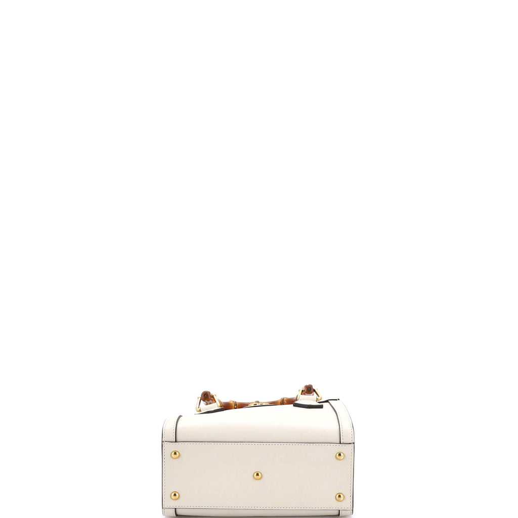 Diana NM Bamboo Handle Tote Leather Mini