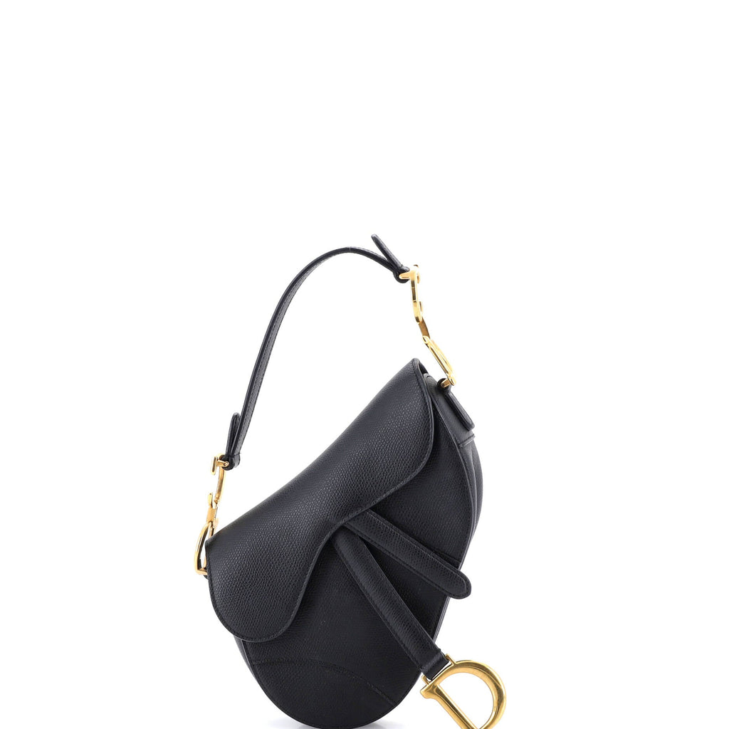 Saddle Handbag Leather Mini