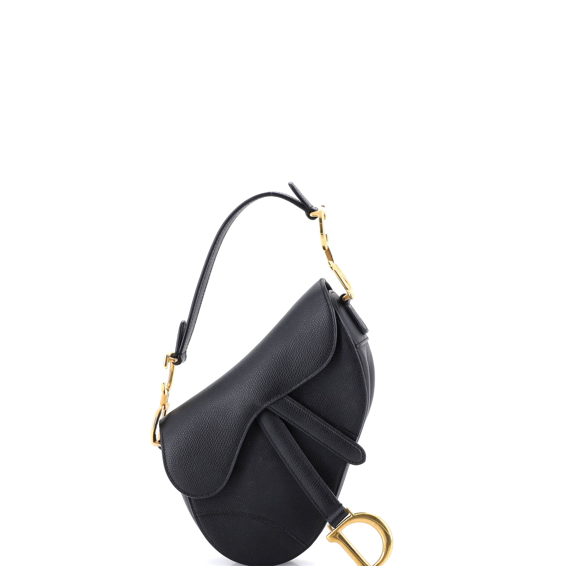 Saddle Handbag Leather Mini