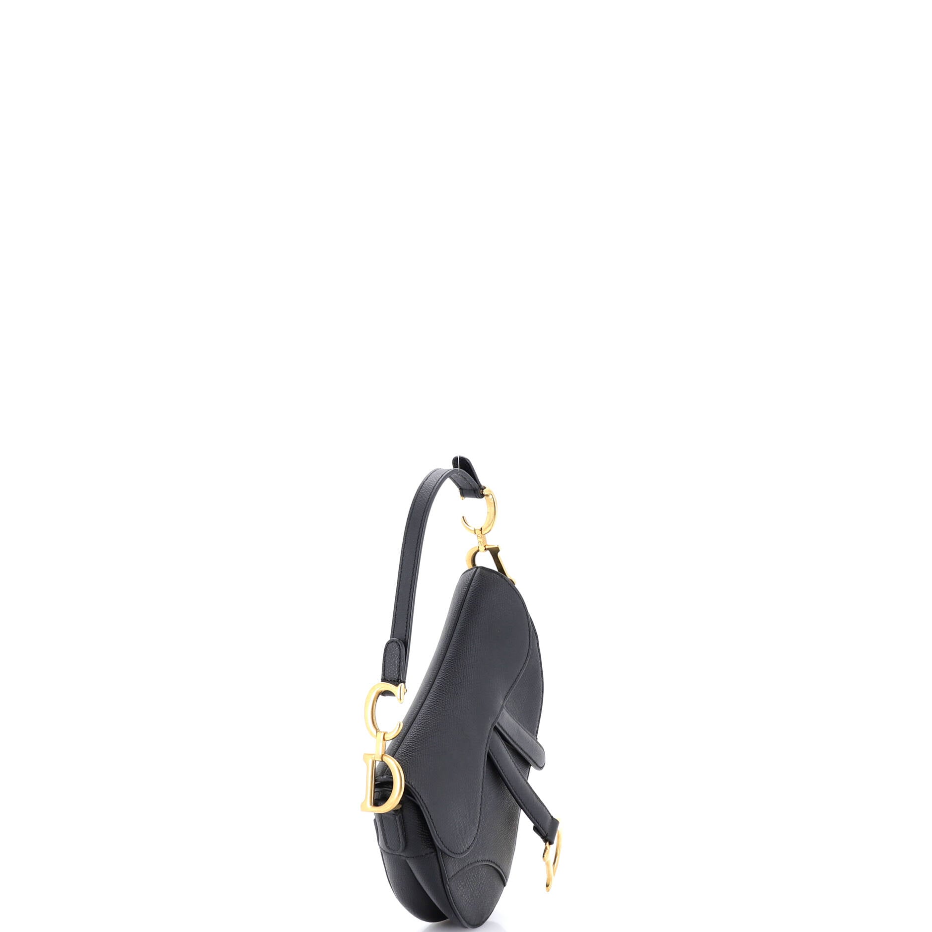 Saddle Handbag Leather Mini