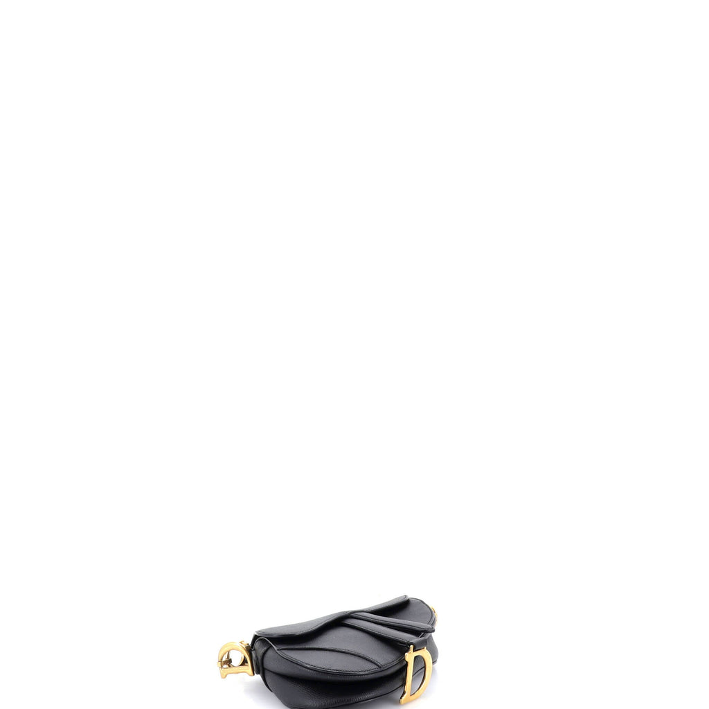 Saddle Handbag Leather Mini
