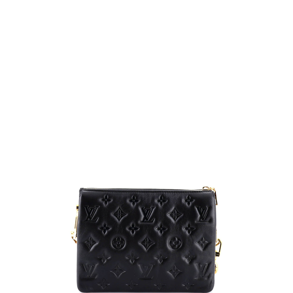 Coussin Bag Monogram Embossed Lambskin BB