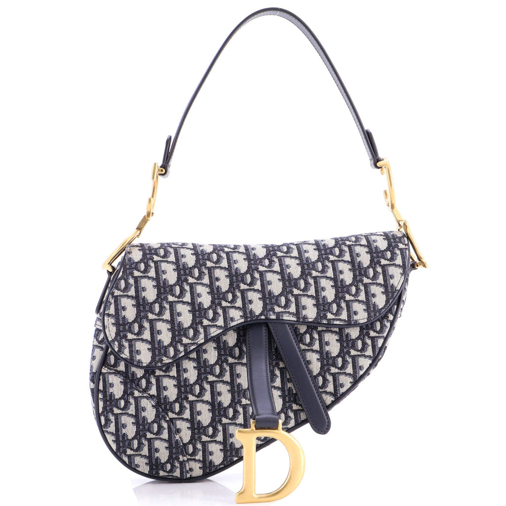 Saddle Handbag Oblique Canvas Medium