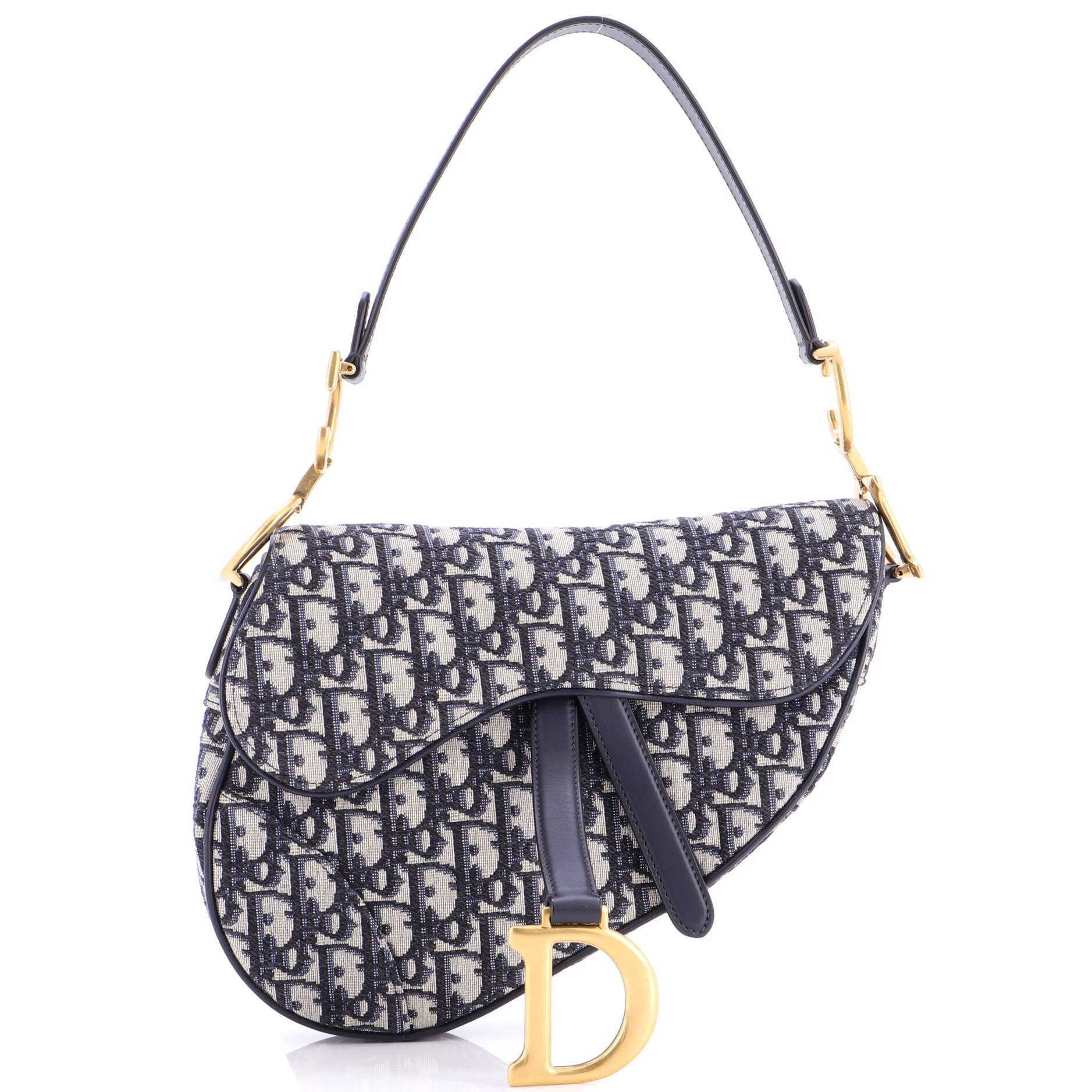 Saddle Handbag Oblique Canvas Medium