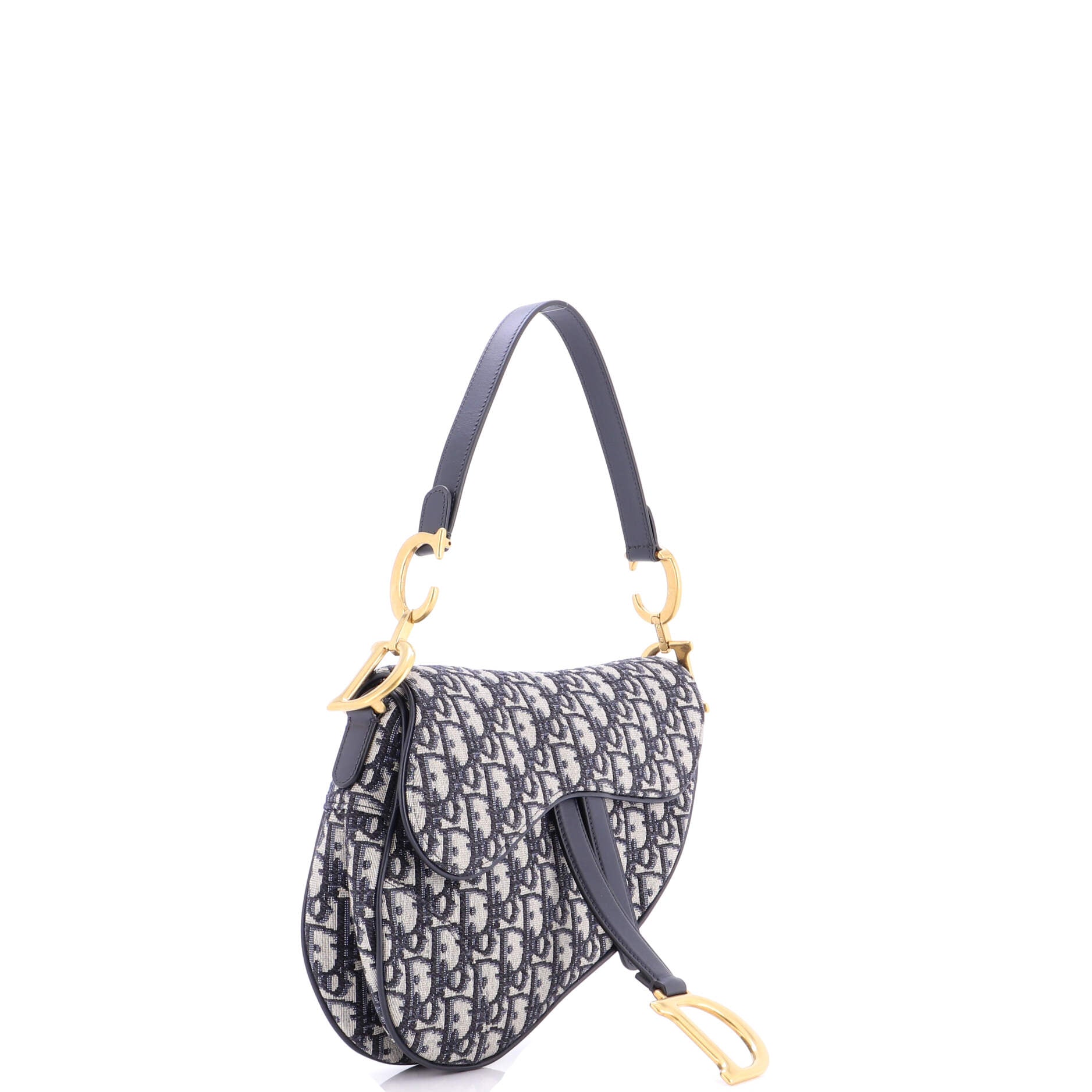 Saddle Handbag Oblique Canvas Medium