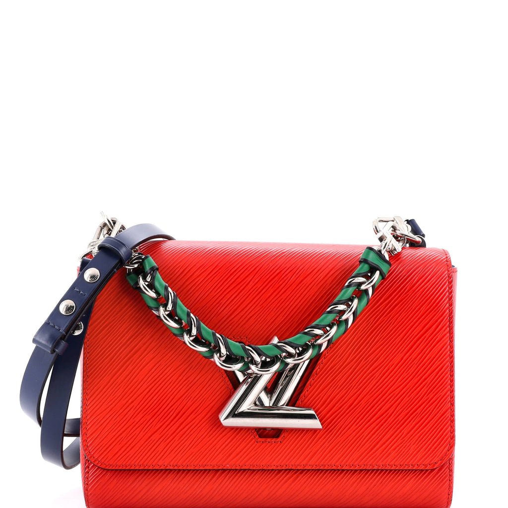 Braided Handle Twist Bag Epi Leather MM