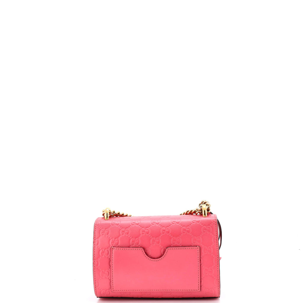 Padlock Shoulder Bag Guccissima Leather Small