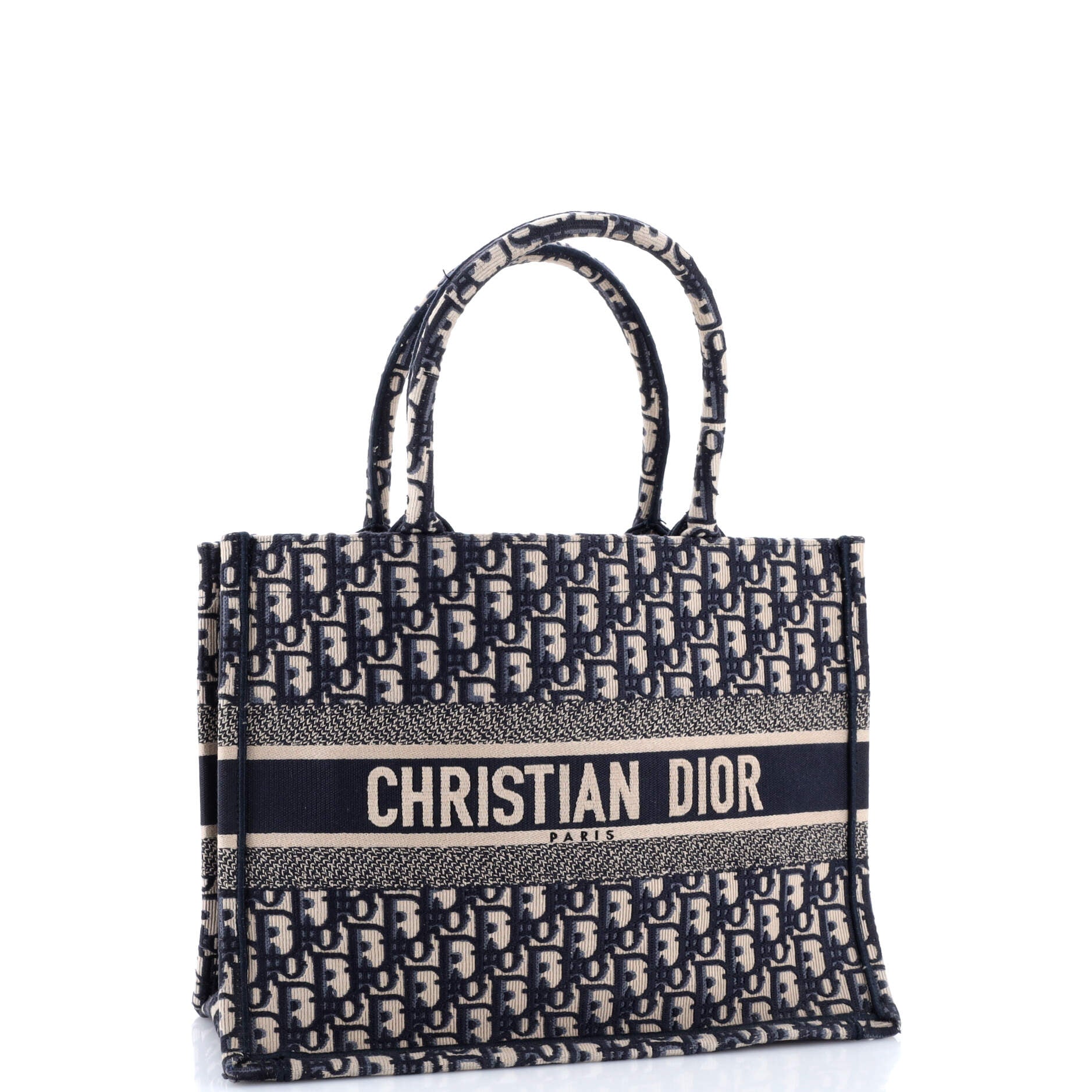 Book Tote Oblique Canvas Medium
