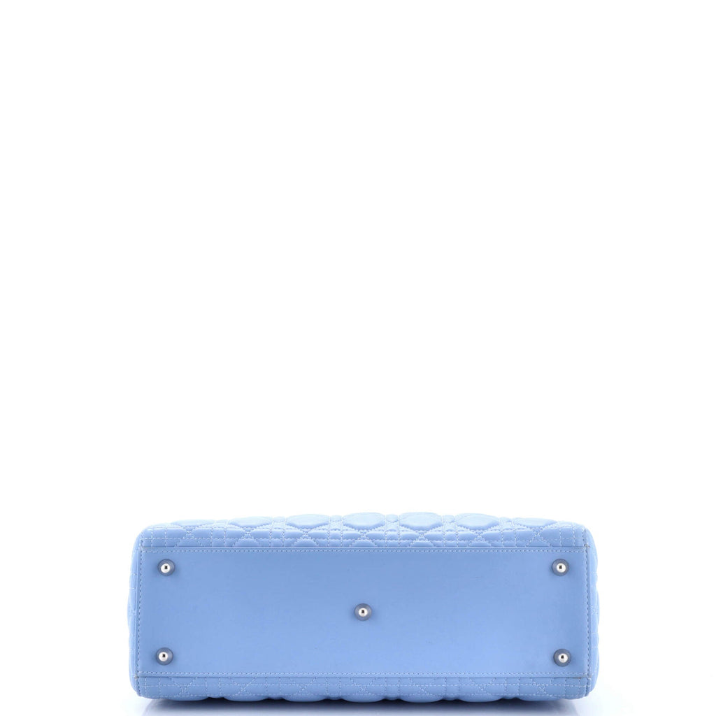 Lady Dior Bag Cannage Quilt Lambskin Large