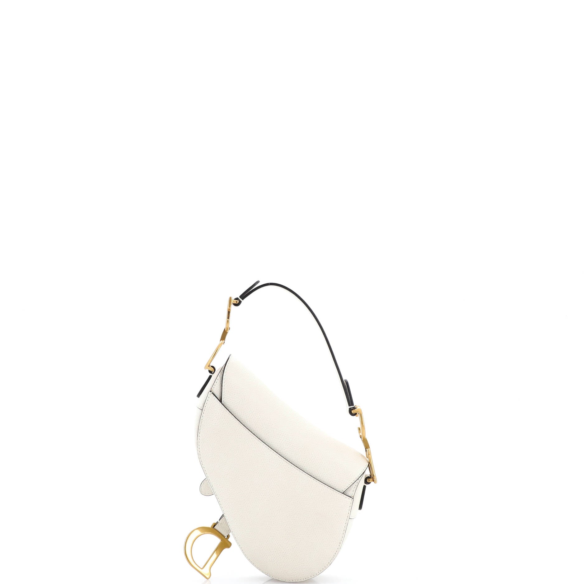 Saddle Handbag Leather Mini